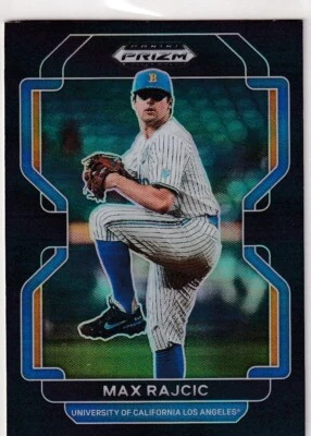2022 PRIZMS BLACK RC MAX RAJCIC ST. LOUIS CARDINALS PRIZM ROOKIE BASEBALL #-76 - Image 1 of 2
