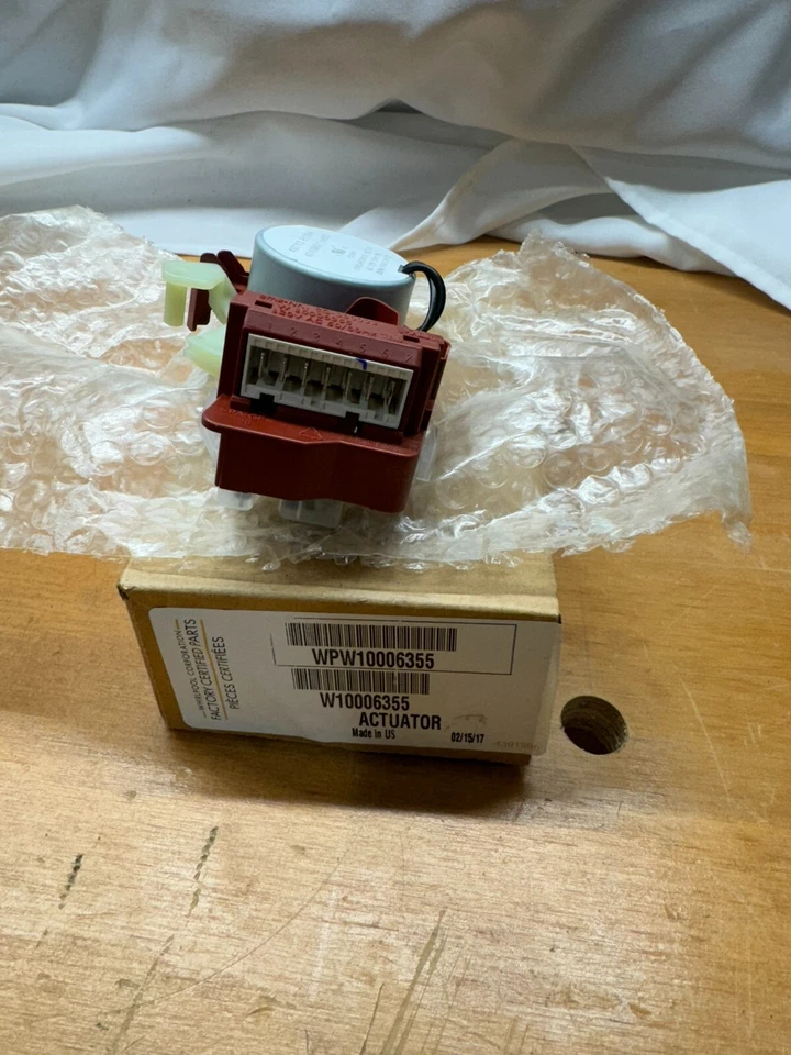 OEM Whirlpool WPW10006355 Washing Machine Actuator AP6014711 PS11747977 - Image 1 of 1
