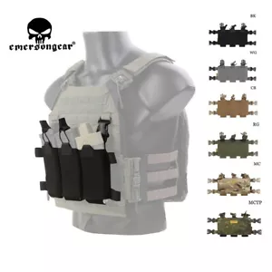 Emerson Tactical Chest Rig Bag Swift Clip Triple 5.56 Magazine Panel Pouch US - Picture 1 of 13