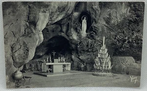 Postcard Lourdes France The Miraculous Grotto Virgin Mary F287 - Picture 1 of 2