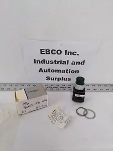 ALLEN BRADLEY 800T-PB16G, SER. T ILLUMINATED PUSH BUTTON - Picture 1 of 9