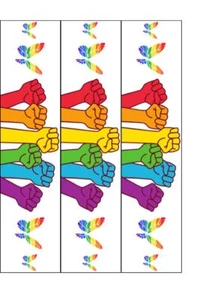 3 PRIDE ESSBARE KUCHENSTREIFEN | KUCHENBÄNDER - Bild 1 von 2