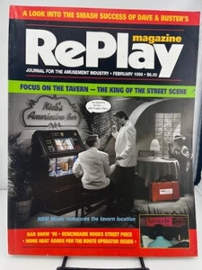 Replay Magazine Edición Feb 1996 Videojuegos Arcade NSM - Imagen 1 de 1