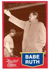 BABE RUTH 1989 Limited Edition CMC Baseball #9