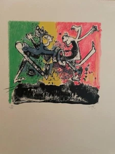 Roberto Matta - hand signed lithograph - designed for the Berggruen catalogue - Picture 1 of 4