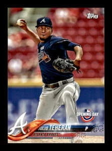 2018 Topps Opening Day Julio Teheran #144 - Picture 1 of 2