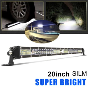 Ultra-thin 22inch 560W LED Light Bar Spot Flood Combo Boat Truck Single Row 20" - Bild 1 von 11