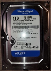 WD 1TB 3.5 Inch WD10EZEX-08WN4A0, 7200 Rpm - Picture 1 of 3