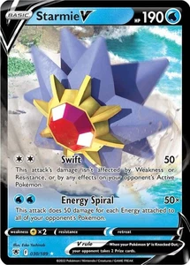 Pokemon Astral Radiance Starmie V 030/189 Ultra Rare Holo Card - Picture 1 of 1