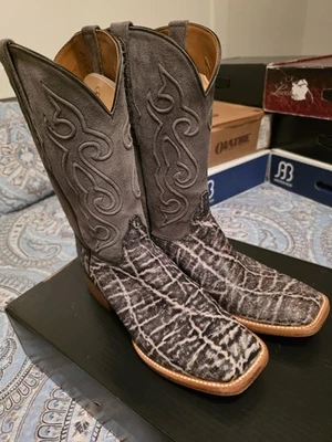Botas de vaquero con estampado exótico para hombre Foto 1 de 4