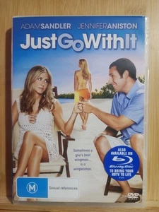 Just Go with It (DVD, 2011) - Region 4 - FREE POSTAGE VGC Mint Disc - Picture 1 of 2