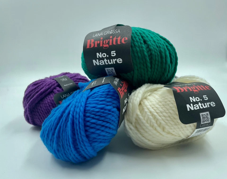 Brigitte Nr. 5 von LANA GROSSA - 100% Schurwolle (Merino) - LL 75m / 50g  (14) - Bild 1 von 1