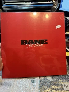 2001 BANE GIVE BLOOD LP White W/ Red Cross - ONLY 70 MADE! RARE - SEALED - Imagen 1 de 5