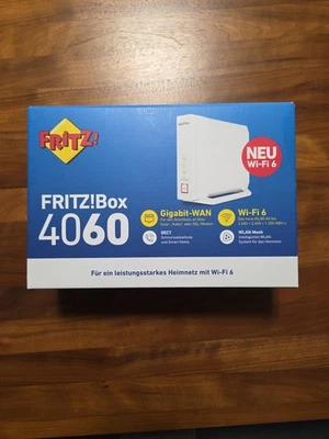 AVM FRITZ!Box 4060 Wi-Fi 6 DECT WLAN Mesh Router - Bild 1 von 2