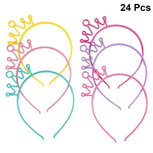  24 Teile Geburtstag Party Zubehör Kinder süßes Haarband Kinderkrone - Bild 1 von 12