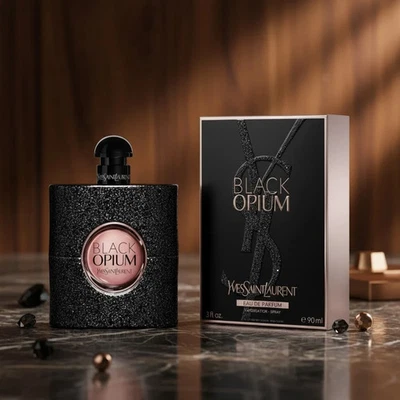 Black Opium 90ml Eau Da Parfume Spray Brand New Box Sealed - Image 1 of 2