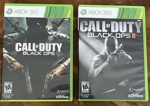 Call of Duty: Black Ops 1 & 2 (Microsoft Xbox 360, 2010/2012) CIB & GETESTET - Bild 1 von 3