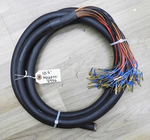 Cable de micrófono analógico Mogami 2936 de 10,5 pies 24 pares, pines ELCO/EDAC en un extremo. - Imagen 1 de 1
