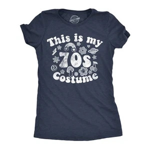 Mujeres Divertidas Camisetas This Is My 70s Disfraz Sarcástico Gráfico Retro Novedad Camiseta - Imagen 1 de 7
