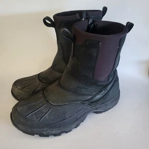 LL Bean Tek 2.0 Stiefel Herren Größe 9,5 schwarz grün Leder East Point wasserdicht - Bild 1 von 12