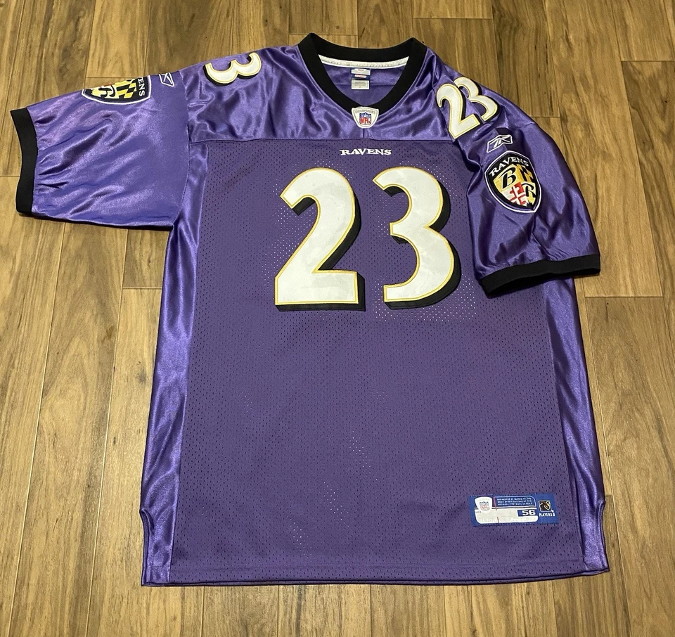 巴尔的摩乌鸦队足球球衣男式尺寸 XXL / 56 — 第 1/4 张图片
