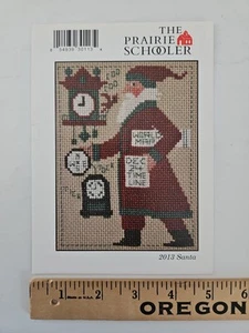 The Prairie Schooler 2013 SANTA gezähltes Kreuzstichmuster - Bild 1 von 3