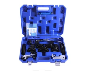  Curvatubi manuale rame/alluminio tubi aria condizionata piegatubi set utensili - Foto 1 di 23