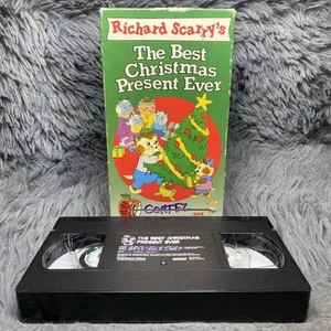 The Busy World of Richard Scarry - The Best Christmas Present Ever VHS Tape 1995 - Picture 1 of 8