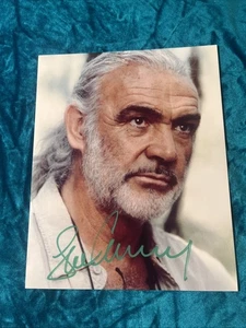 Sean Connery 007 James Bond firmato firma autografata autentica firmata - Foto 1 di 9