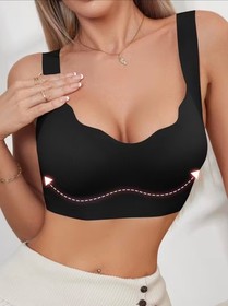 SEXY PUSH-UP BRALETTE, NO WIRE, FULL BUST LIFT, REMOVABLE PADDING & SOFT FIT