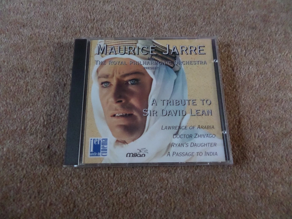 CD ALBUM - MAURICE JARRE / RPO - A TRIBUTE TO SIR DAVID LEAN LAWRENCE OF ARABIA - Image 1 of 2