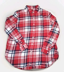 Rot kariertes Flanellhemd Kinder XL Kidscore Countrycore Freizeit Outdoor Activewear - Bild 1 von 4