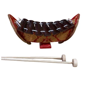 Thai Alto Xylophone Mini Wooden Musical Instrument Kids Toy Art Decor - Picture 1 of 7