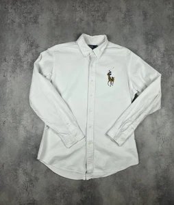 Polo Ralph Lauren Vintage Hemd mit Knopfleiste Langarm Big Pony Classic Gr. XL - Bild 1 von 5