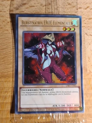 Elemental HERO Burstinatrix●YUGIOH●LART●SEALED●ITALIAN●LIM EDITION●NM #3211 - Image 1 of 2