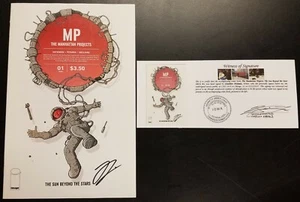 The Manhattan Projects: The Sun Beyond the Stars #1 (2nd  Print) SIGNED Hickman - Photo 1/13