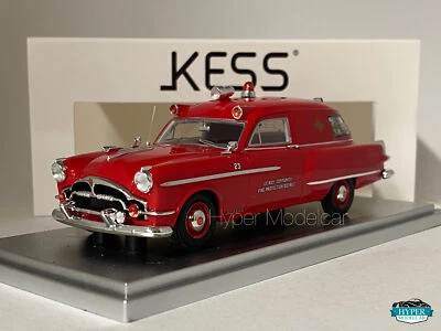 KESS MODEL 1/43 PACKARD HENNEY JR AMBULANCE 1954 RED  ART. KE43033001 - Immagine 1 di 3