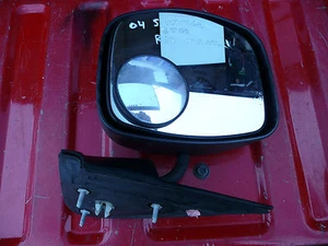 99-07 GM Trucks right/passenger Mirror Manual Textured Black Below Eyeline - Picture 1 of 2