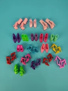 1:6 Barbie Size Vintage Modern Shoes Lot Of 18 Heels Dreamtopia Ballerina - Picture 1 of 5