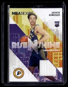 2022-23 NBA HOOPS RISE N SHINE JERSEY RELIC ANDREW NEMBHARD PACERS - Picture 1 of 1