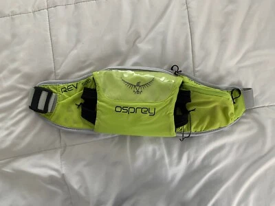 Osprey Rev Solo Hidratación Cintura Bolsa Cinturón Botella Agua Riñonera Senderismo Neón Foto 1 de 4