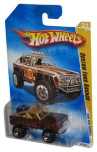 Hot Wheels 2008 New Models 21/40 Copper Brown Custom Ford Bronco Toy 021/196 - Picture 1 of 1