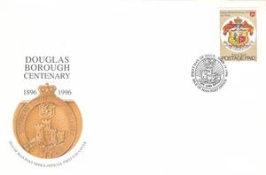 Douglas Borough Centenary GB Isle of Man FDC 1996 (130511) - Picture 1 of 1
