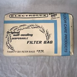 Vintage Electrolux Original Self Sealing Disposable Filter Bags 26 Bags - Picture 1 of 6