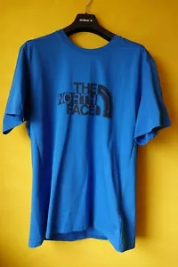 T-Shirt THE NORTH FACE M Extent P8 Logo Tee Logo-Print blau Herren Gr. XL NEU - Bild 1 von 10