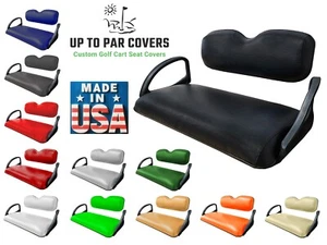E-Z-GO TXT Golf Cart Replacement Seat Cover Set - Picture 1 of 25