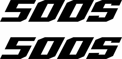 DIE WERBESCHEUNE Motorrad GPZ 500 S / EX Baujahr 1987-91 passender Schriftzug Zubehör Aufkleber