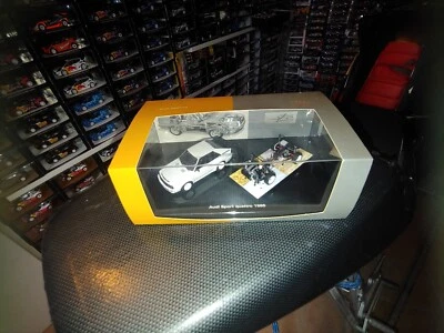 1x MINICHAMPS AUDI QUATTRO Sport 25 Jare 1985 CHASSIS-1:43 Rare - Immagine 1 di 4