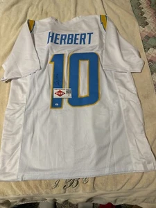 Justin Herbert signed handsigniert LA Chargers Trikot NFL Authentic COA - Bild 1 von 4