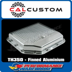 Panel de transmisión automática TH350 aluminio pulido con aletas - Imagen 1 de 2